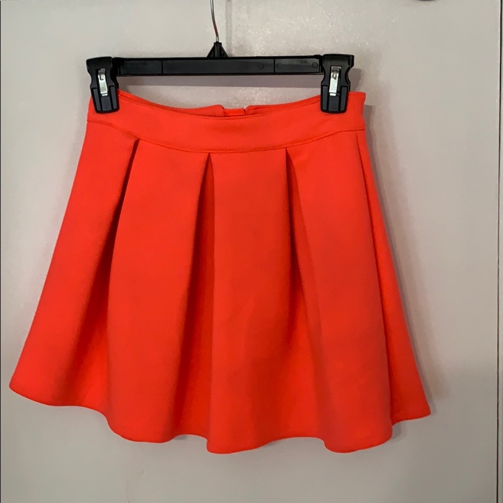 cute pink mini skirt